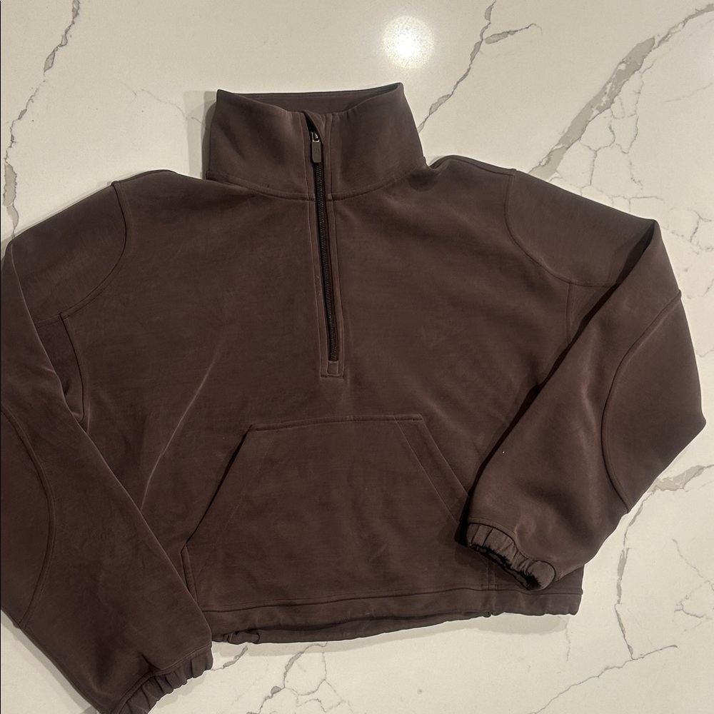 Lululemon Brushed Softstreme Half Zip